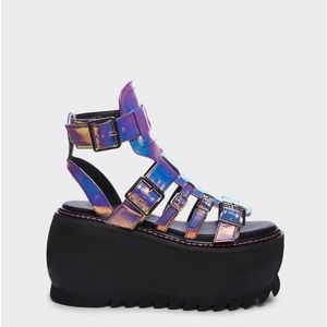 Dolls kill : Intergalactic Love Platform Sandals